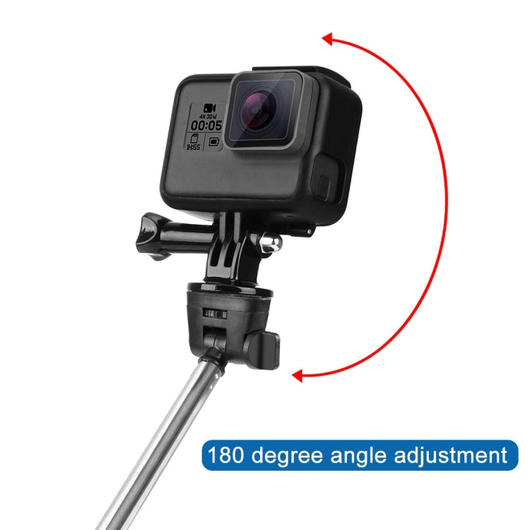 PULUZ Extendable Handheld Selfie Monopod for GoPro, Insta360, DJI and Other Action Cameras, Length: 22.5-80cm - Extendable Pole by PULUZ | Online Shopping UK | buy2fix