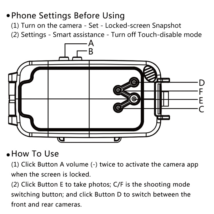 PULUZ 40m/130ft Waterproof Diving Case for Huawei P20 Pro, Photo Video Taking Underwater Housing Cover(Black) - Huawei Cases by PULUZ | Online Shopping UK | buy2fix