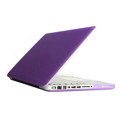 Frosted Hard Plastic Protection Case for Macbook Pro 13.3 inch A1278(Purple) - MacBook Pro Cases by buy2fix | Online Shopping UK | buy2fix