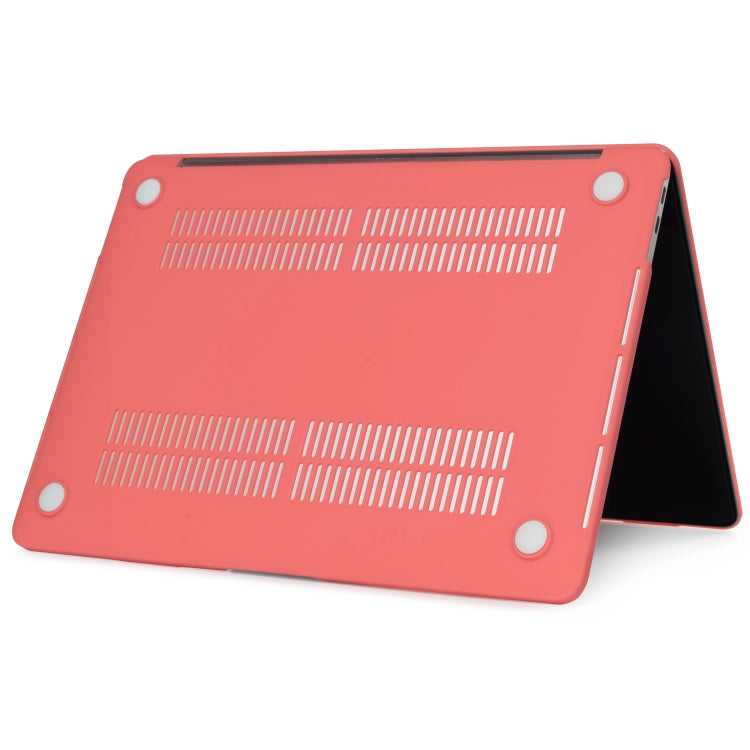 For MacBook Air 13.3 inch A1466 2012-2017 / A1369 2010-2012 Laptop Frosted Hard Plastic Protective Case(Coral Red) - MacBook Air Cases by buy2fix | Online Shopping UK | buy2fix