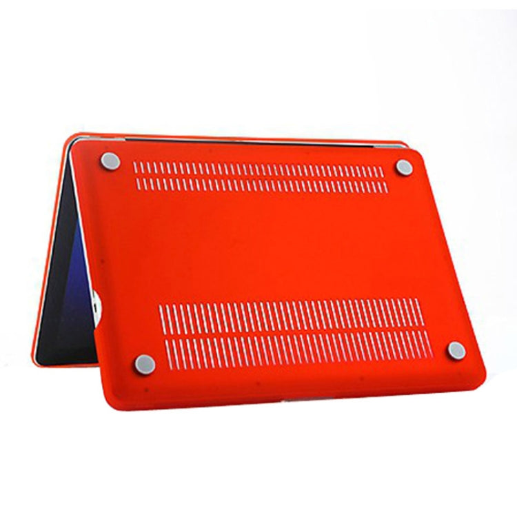 Frosted Hard Protective Case for Macbook Pro 15.4 inch  (A1286)(Red) - MacBook Pro Cases by buy2fix | Online Shopping UK | buy2fix