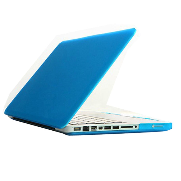 Frosted Hard Protective Case for Macbook Pro 15.4 inch  (A1286)(Baby Blue) - MacBook Pro Cases by buy2fix | Online Shopping UK | buy2fix