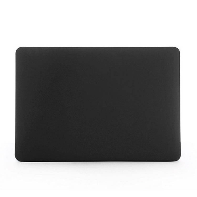 ENKAY for MacBook Pro Retina 15.4 inch (US Version) / A1398 4 in 1 Frosted Hard Shell Plastic Protective Case with Screen Protector & Keyboard Guard & Anti-dust Plugs(Black) - MacBook Pro Cases by ENKAY | Online Shopping UK | buy2fix