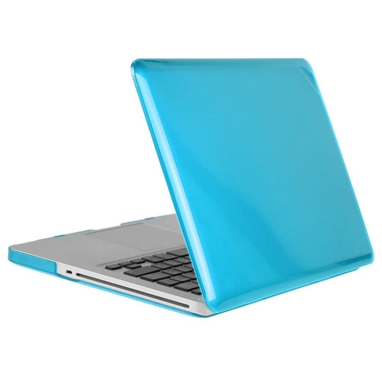 ENKAY for Macbook Pro 13.3 inch (US Version) / A1278 Hat-Prince 3 in 1 Crystal Hard Shell Plastic Protective Case with Keyboard Guard & Port Dust Plug(Blue) - MacBook Pro Cases by ENKAY | Online Shopping UK | buy2fix