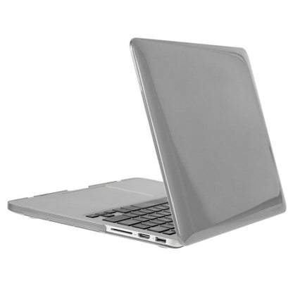 ENKAY for Macbook Pro Retina 13.3 inch (US Version) / A1425 / A1502 Hat-Prince 3 in 1 Crystal Hard Shell Plastic Protective Case with Keyboard Guard & Port Dust Plug(Grey) - MacBook Pro Cases by ENKAY | Online Shopping UK | buy2fix