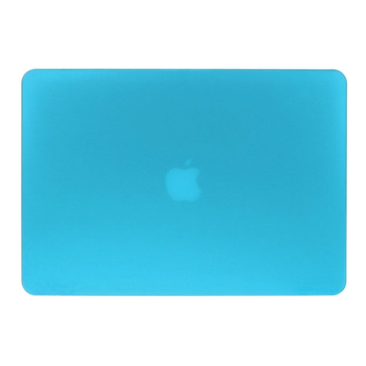 ENKAY for Macbook Pro Retina 15.4 inch (US Version) / A1398 Hat-Prince 3 in 1 Frosted Hard Shell Plastic Protective Case with Keyboard Guard & Port Dust Plug(Blue) - MacBook Pro Cases by ENKAY | Online Shopping UK | buy2fix