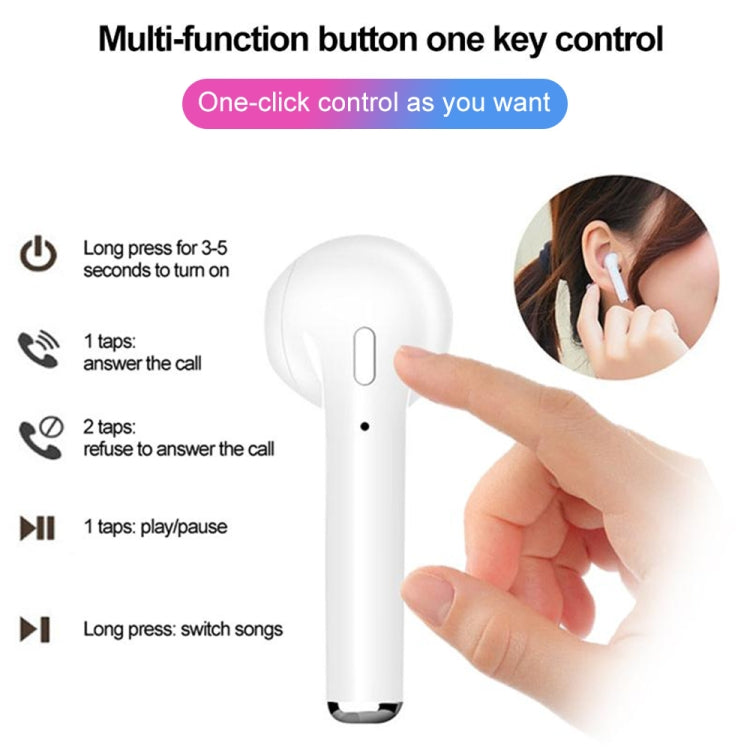 HBQ-i7 TWS In-Ear Wireless Bluetooth Music Earphone Bluetooth V4.2 + EDR With 1 Connect 2 Function Support Handfree Call, For iPhone, Galaxy, Huawei, Xiaomi, LG, HTC and Other Smart Phones - TWS Earphone by buy2fix | Online Shopping UK | buy2fix