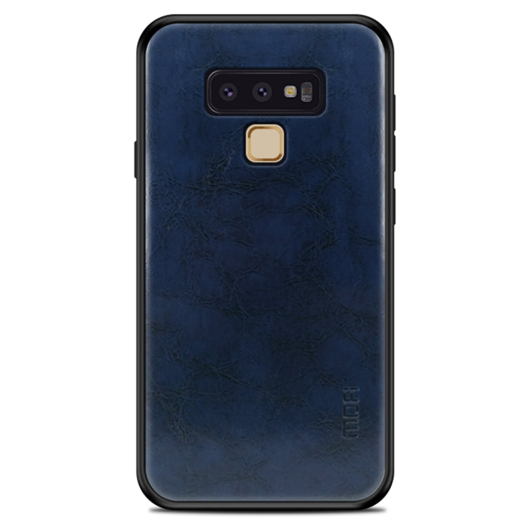 MOFI Shockproof TPU + PC + Leather Pasted Case for Galaxy Note 9(Blue) - Galaxy Phone Cases by MOFI | Online Shopping UK | buy2fix