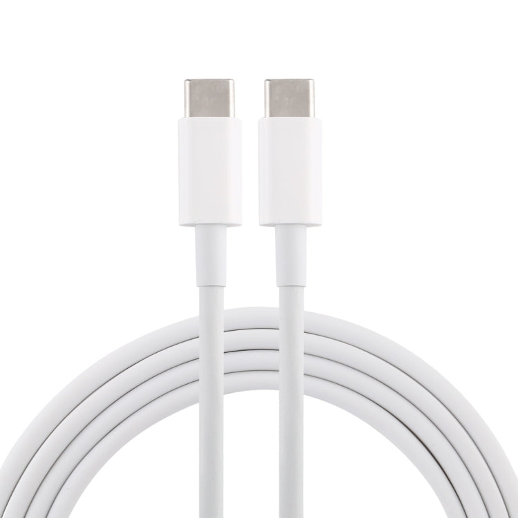 PD 5A USB-C / Type-C Male to USB-C / Type-C Male Fast Charging Cable, Cable Length: 2m (White) - USB-C & Type-C Cable by buy2fix | Online Shopping UK | buy2fix