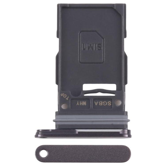 For Samsung Galaxy S24 FE SM-S721B Original SIM Card Tray (Black) - Galaxy S Series Parts by buy2fix | Online Shopping UK | buy2fix