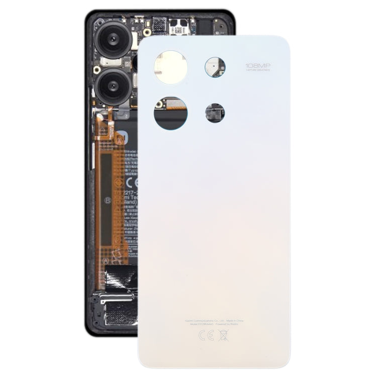 For Xiaomi Redmi Note 13 4G Original Battery Back Cover(Gold) - Back Cover by buy2fix | Online Shopping UK | buy2fix