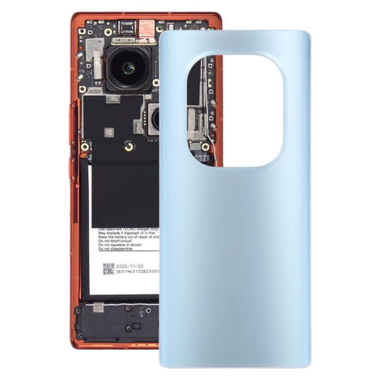 For Tecno Phantom X2 AD8 Original Battery Back Cover(Silver) - Back Cover by buy2fix | Online Shopping UK | buy2fix