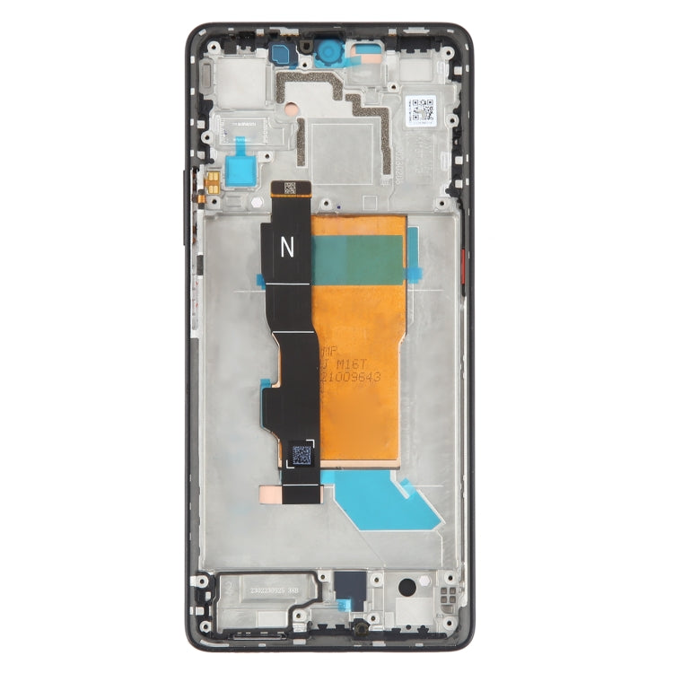 For Xiaomi Poco F5 Original AMOLED Material LCD Screen Digitizer Full Assembly with Frame (Black) - LCD Screen by buy2fix | Online Shopping UK | buy2fix