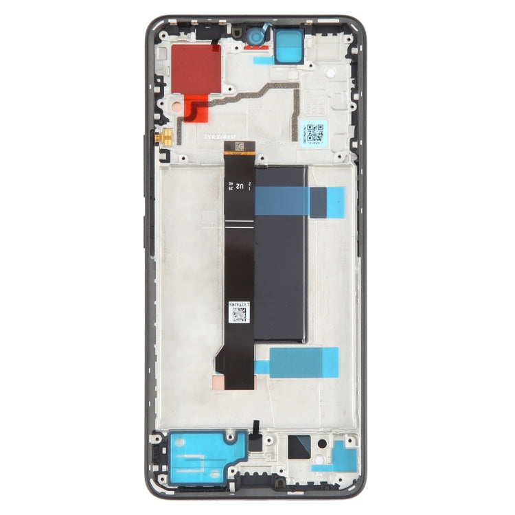 For Xiaomi Poco X6 Original AMOLED Material LCD Screen Digitizer Full Assembly with Frame (Black) - LCD Screen by buy2fix | Online Shopping UK | buy2fix