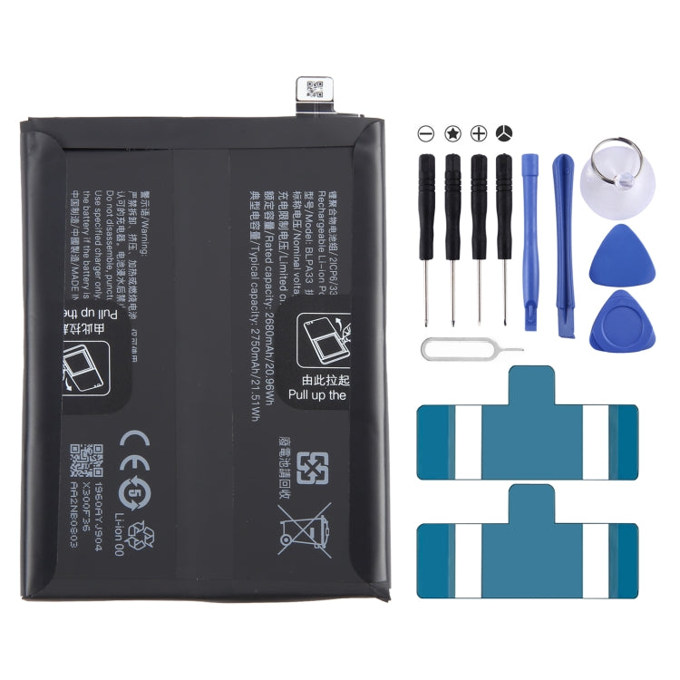 2680mAh BLPA33 Battery Replacement For OnePlus Ace 3 - For OnePlus by buy2fix | Online Shopping UK | buy2fix