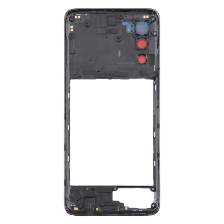 For Motorola Moto G52 Original Middle Frame Bezel Plate (Black) - Frame Bezel Plate by buy2fix | Online Shopping UK | buy2fix