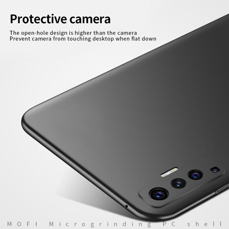 For Vivo X50 MOFI Frosted PC Ultra-thin Hard Case(Black) - vivo Cases by MOFI | Online Shopping UK | buy2fix