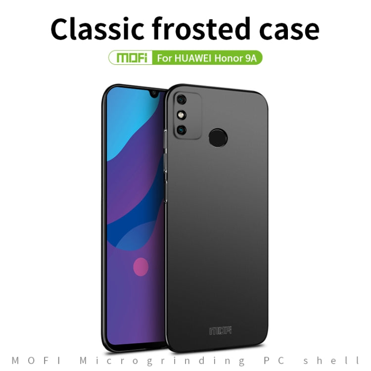 For Huawei Honor 9A MOFI Frosted PC Ultra-thin Hard Case(Gold) - Honor Cases by MOFI | Online Shopping UK | buy2fix