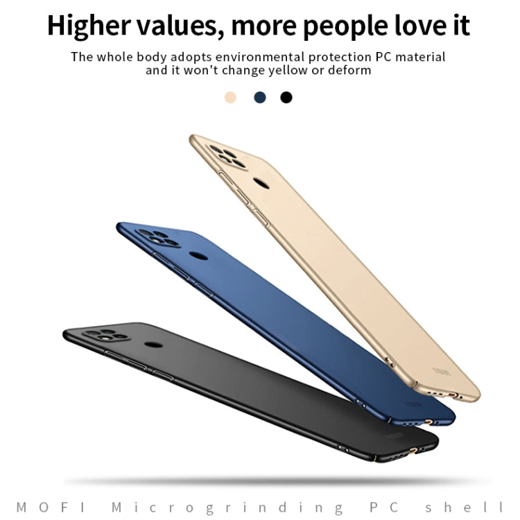 For Xiaomi Redmi 9C MOFI Frosted PC Ultra-thin Hard Case(Blue) - Xiaomi Cases by MOFI | Online Shopping UK | buy2fix