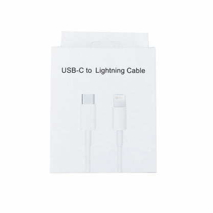 XJ-61 12W USB-C / Type-C to 8 Pin PD Fast Charging Cable, Cable Length:2m - Normal Style Cable by buy2fix | Online Shopping UK | buy2fix