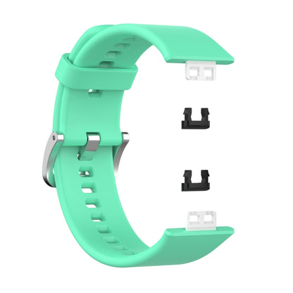 For Huawei Watch Fit TIA-B09 Silicone Watch Band(teal color) - Watch Bands by buy2fix | Online Shopping UK | buy2fix