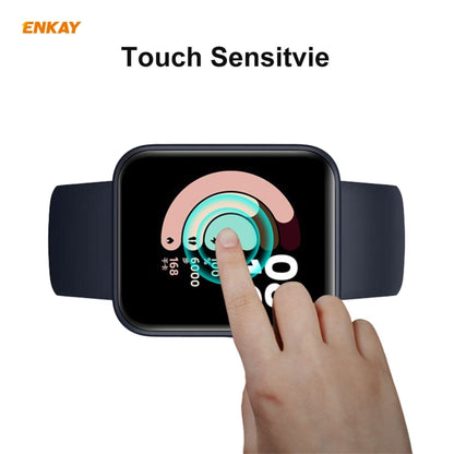 For Redmi Watch 10 PCS ENKAY Hat-Prince 3D Full Screen Soft PC Edge + PMMA HD Screen Protector Film - Screen Protector by ENKAY | Online Shopping UK | buy2fix