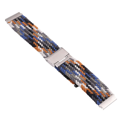 For Samsung Galaxy Watch 4 / Watch 5 20mm Nylon Braided Metal Buckle Watch Band(Color 3) - Watch Bands by buy2fix | Online Shopping UK | buy2fix