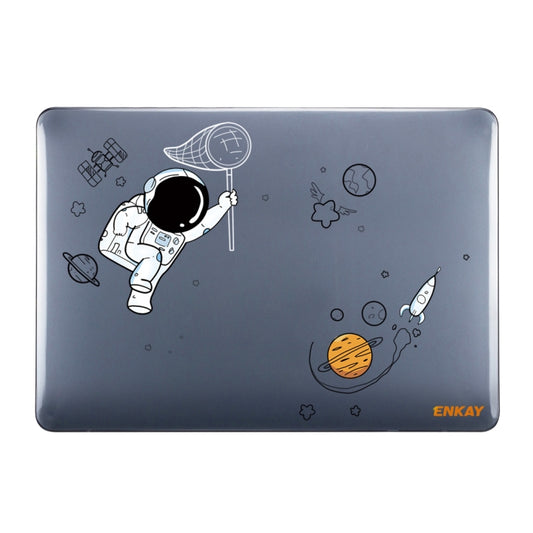 For MacBook Air 13.3 inch A1932 2018 ENKAY Spaceman Pattern Laotop Protective Crystal Case(Spaceman No.2) - MacBook Air Cases by ENKAY | Online Shopping UK | buy2fix