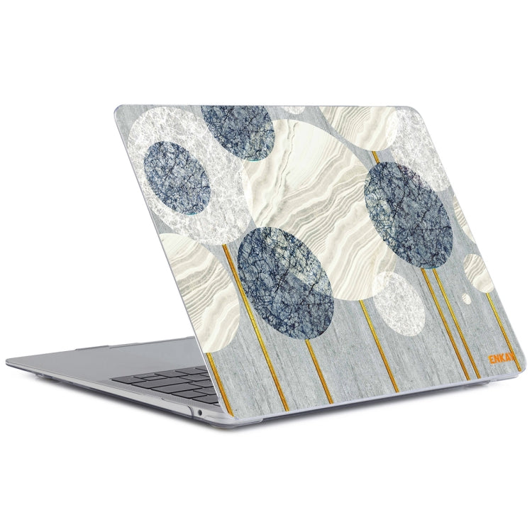 ENKAY Hat-Prince Geometry Pattern Laotop Protective Crystal Case for MacBook Pro 16 inch A2141(Geometry No.2) - MacBook Pro Cases by ENKAY | Online Shopping UK | buy2fix