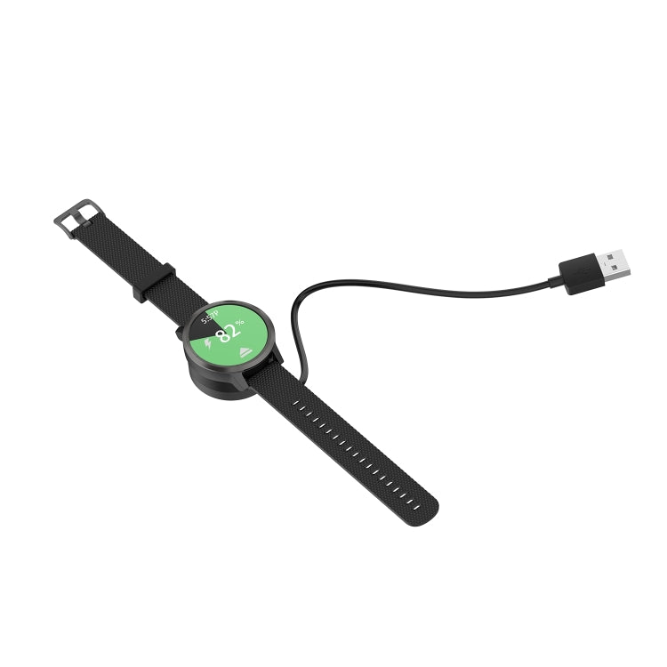 For Garmin Instinct 2 Integrated Watch Charger With Data Transmission Function(Black) - Charger by buy2fix | Online Shopping UK | buy2fix