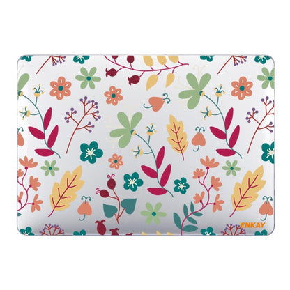 ENKAY Flower Series Pattern Laotop Protective Crystal Case For MacBook Pro 13.3 inch A2251 / A2289 / A2338 2020(Spring) - MacBook Pro Cases by ENKAY | Online Shopping UK | buy2fix