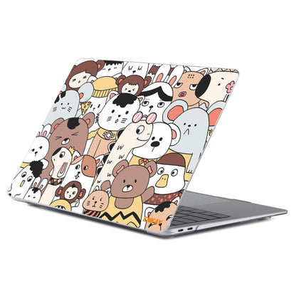 ENKAY Animal Series Pattern Laotop Protective Crystal Case For MacBook Pro 14.2 inch A2442 2021/A2779 2023(Animals No.1) - MacBook Pro Cases by ENKAY | Online Shopping UK | buy2fix