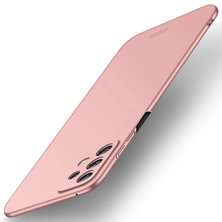 For Samsung Galaxy A73 5G MOFI Frosted PC Ultra-thin Hard Phone Case(Rose gold) - Galaxy Phone Cases by MOFI | Online Shopping UK | buy2fix