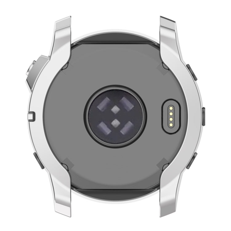 For Garmin Fenix 7 Shockproof TPU Watch Case(Grey) - Watch Cases by buy2fix | Online Shopping UK | buy2fix