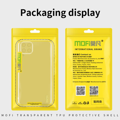 For Samsung Galaxy M53 5G MOFI Ming Series Ultra-thin TPU Phone Case(Transparent) - Galaxy Phone Cases by MOFI | Online Shopping UK | buy2fix