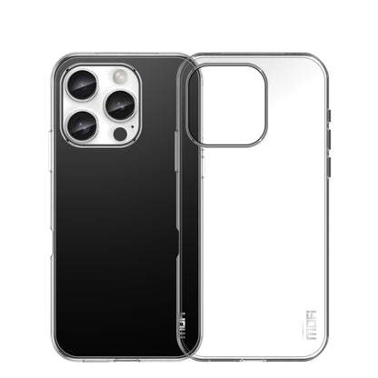 For iPhone 16 Pro MOFI Ming Series Ultra-thin TPU Phone Case(Transparent) - More iPhone Cases by MOFI | Online Shopping UK | buy2fix