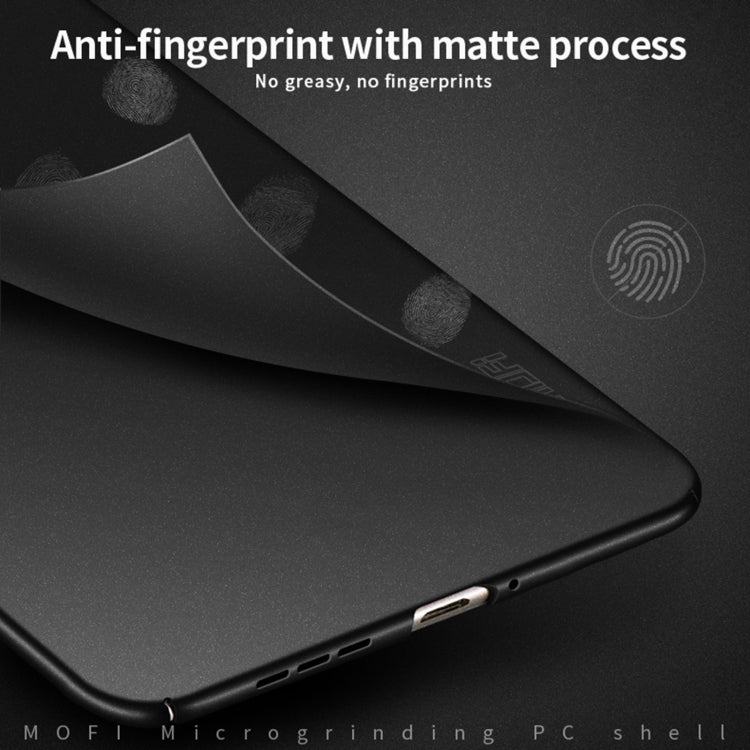 For Xiaomi Redmi Note 12 Global MOFI Fandun Series Frosted PC Ultra-thin All-inclusive Phone Case(Black) - Xiaomi Cases by MOFI | Online Shopping UK | buy2fix