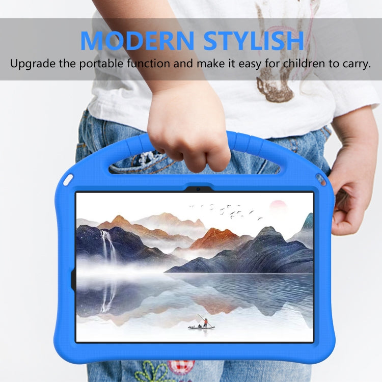 For Samsung Galaxy Tab S9 EVA Shockproof Tablet Case with Holder(Blue) - Galaxy Tab S9 Cases by buy2fix | Online Shopping UK | buy2fix