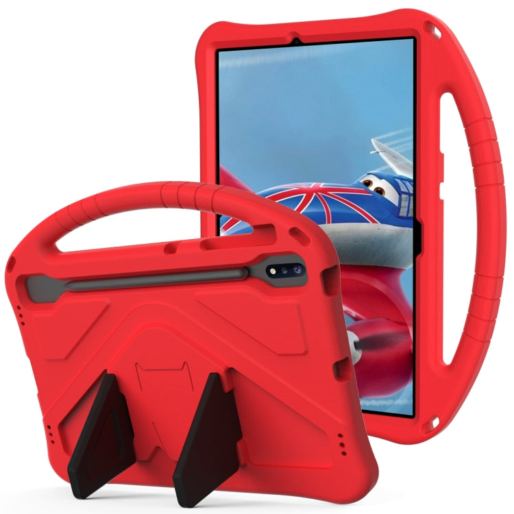 For Samsung Galaxy Tab S10+ 12.4 EVA Shockproof Tablet Case with Holder(Red) - Tab S10+ Cases by buy2fix | Online Shopping UK | buy2fix