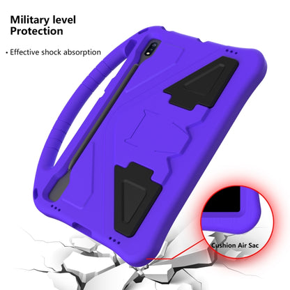 For Samsung Galaxy Tab S10+ 12.4 EVA Shockproof Tablet Case with Holder(Purple) - Tab S10+ Cases by buy2fix | Online Shopping UK | buy2fix