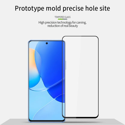 For Xiaomi Poco M6 Pro 5G PINWUYO 9H 2.5D Full Screen Tempered Glass Film(Black) -  by PINWUYO | Online Shopping UK | buy2fix