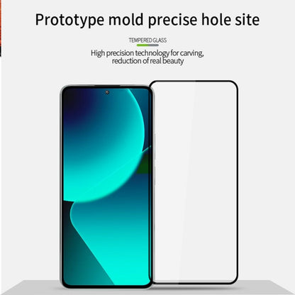 For Xiaomi 14T 5G / 14T Pro 5G PINWUYO 9H 2.5D Full Screen Tempered Glass Film(Black) -  by PINWUYO | Online Shopping UK | buy2fix