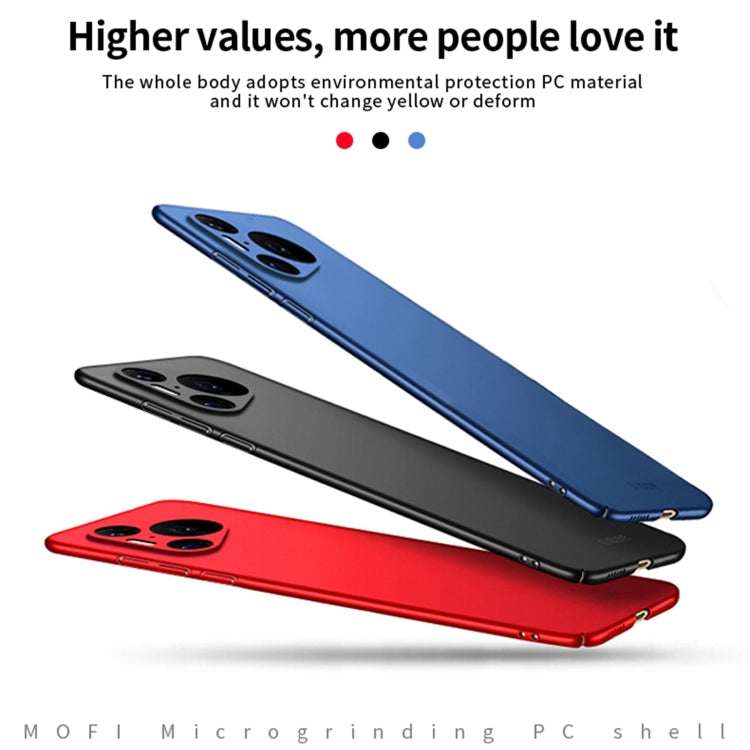 For Huawei Pura 7 Pro MOFI Micro-Frosted PC Ultra-thin Hard Phone Case(Blue) - Huawei Cases by MOFI | Online Shopping UK | buy2fix