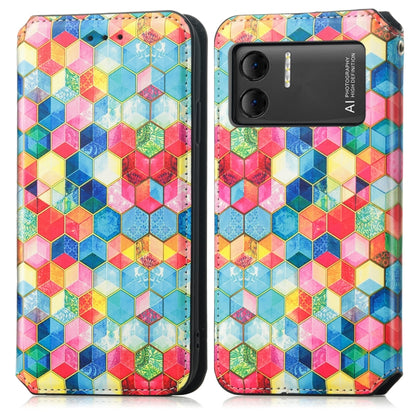 For DOOGEE X98 Pro / X98 CaseNeo Colorful Magnetic Leather Phone Case(Magic Space) - Doogee Cases by buy2fix | Online Shopping UK | buy2fix