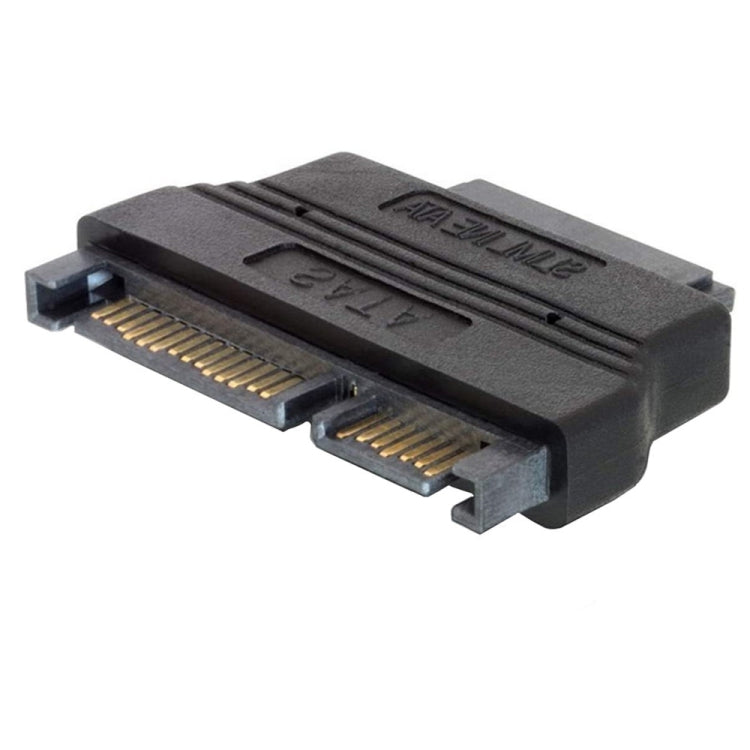 Slimline SATA 13 Pin to SATA 22 Pin Converter Adapter - eSATA & SATA & IDE by buy2fix | Online Shopping UK | buy2fix