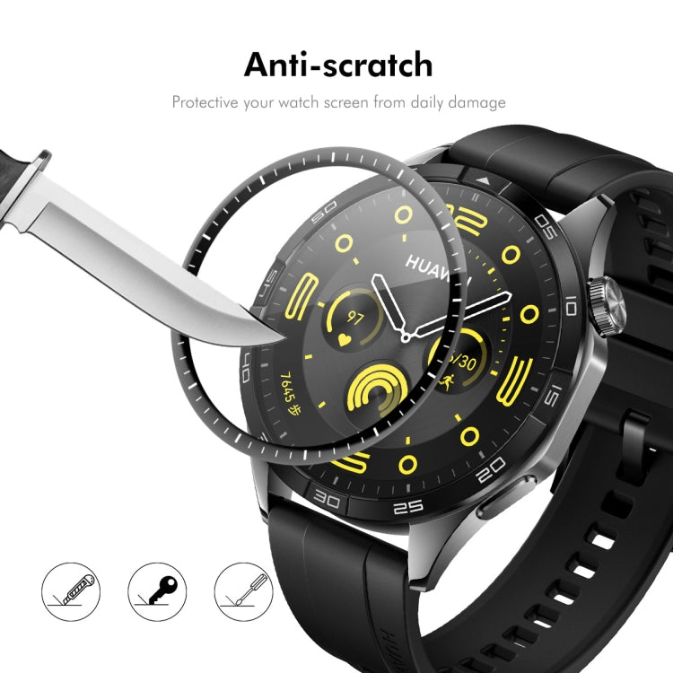 For Huawei Watch GT 5 46mm ENKAY 3D Full Coverage Soft PC Edge PMMA HD Screen Film - Screen Protector by ENKAY | Online Shopping UK | buy2fix