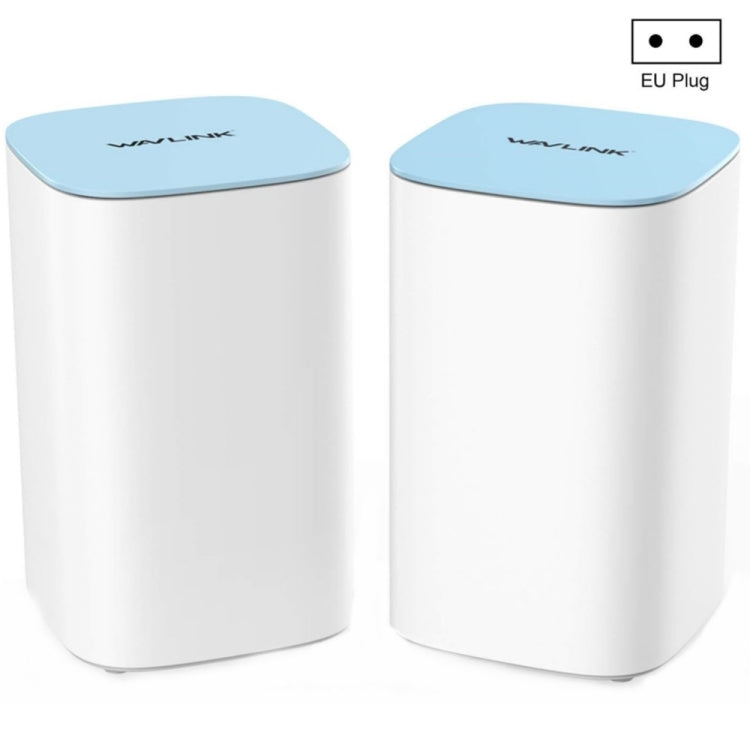 WAVLINK WN551K2 2pcs AC3000 WiFi Wireless Repeater Built-in Antenna Tri-Band Mesh Wireless Router, Plug:EU Plug - Wireless Routers by WAVLINK | Online Shopping UK | buy2fix