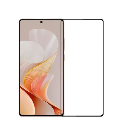 For vivo S19 PINWUYO 9H 2.5D Full Screen Tempered Glass Film(Black) - vivo Tempered Glass by PINWUYO | Online Shopping UK | buy2fix