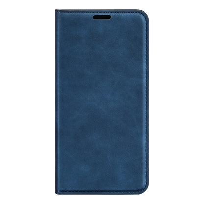 For Xiaomi Redmi K70 Retro-skin Magnetic Suction Leather Phone Case(Dark Blue) - K70 Cases by buy2fix | Online Shopping UK | buy2fix