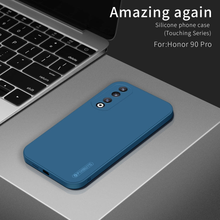 For Honor 90 Pro PINWUYO Sense Series Liquid Silicone TPU Phone Case(Green) - Honor Cases by PINWUYO | Online Shopping UK | buy2fix